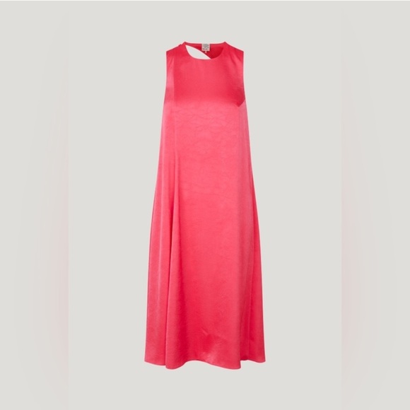 NEW Baum Und Pferdgarten Amami Satin Sleeveless Midi Dress Size 38 EU 6 US - Picture 3 of 6